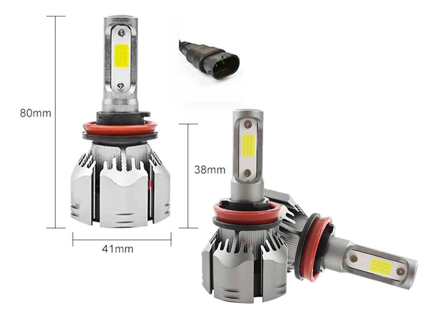 KIT TURBO LED CURSOR H4 H1 H3 H7 H11 H13 9005 9006 880 12000LM/ C6 880 - 5