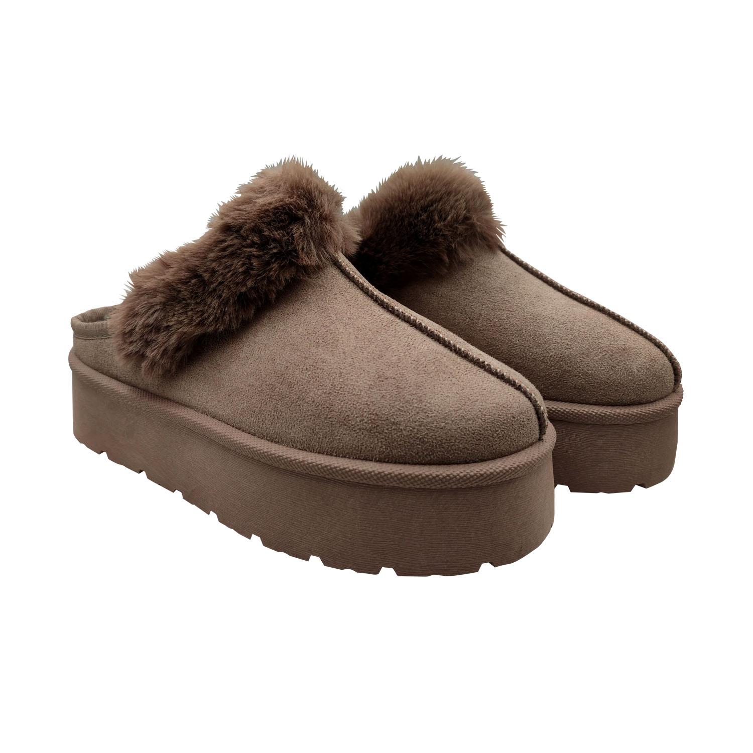 ZAPATILLA / ZAPATOS MUJER PANTUFLA LIVIANAS Y COMODAS BEIGE - 3