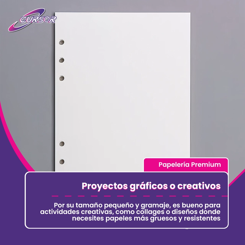 PAPEL BOND 106GR A6 250H AGENDAS DIARIOS NOTAS CURSOR - 8