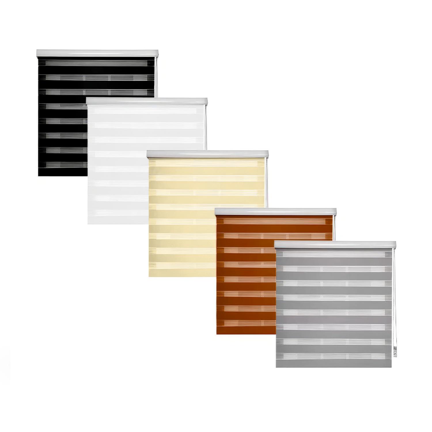CORTINA ROLLER DUO ZEBRA DIA Y NOCHE 100X180CM - 6