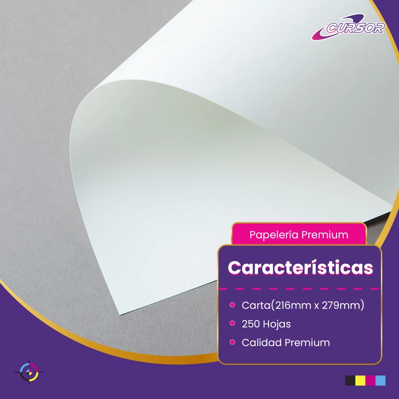 CARTULINA OPALINA 180 GR LISA EXTRA BLANCA CARTA 100 HOJAS - 6