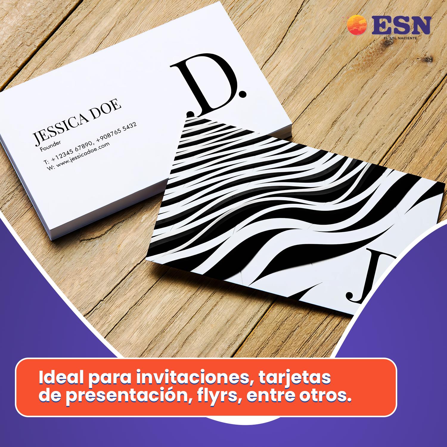 PAPEL FOTOGRÁFICO ESN DOBLE FAZ MATTE A4 140GR 50HJS - 6