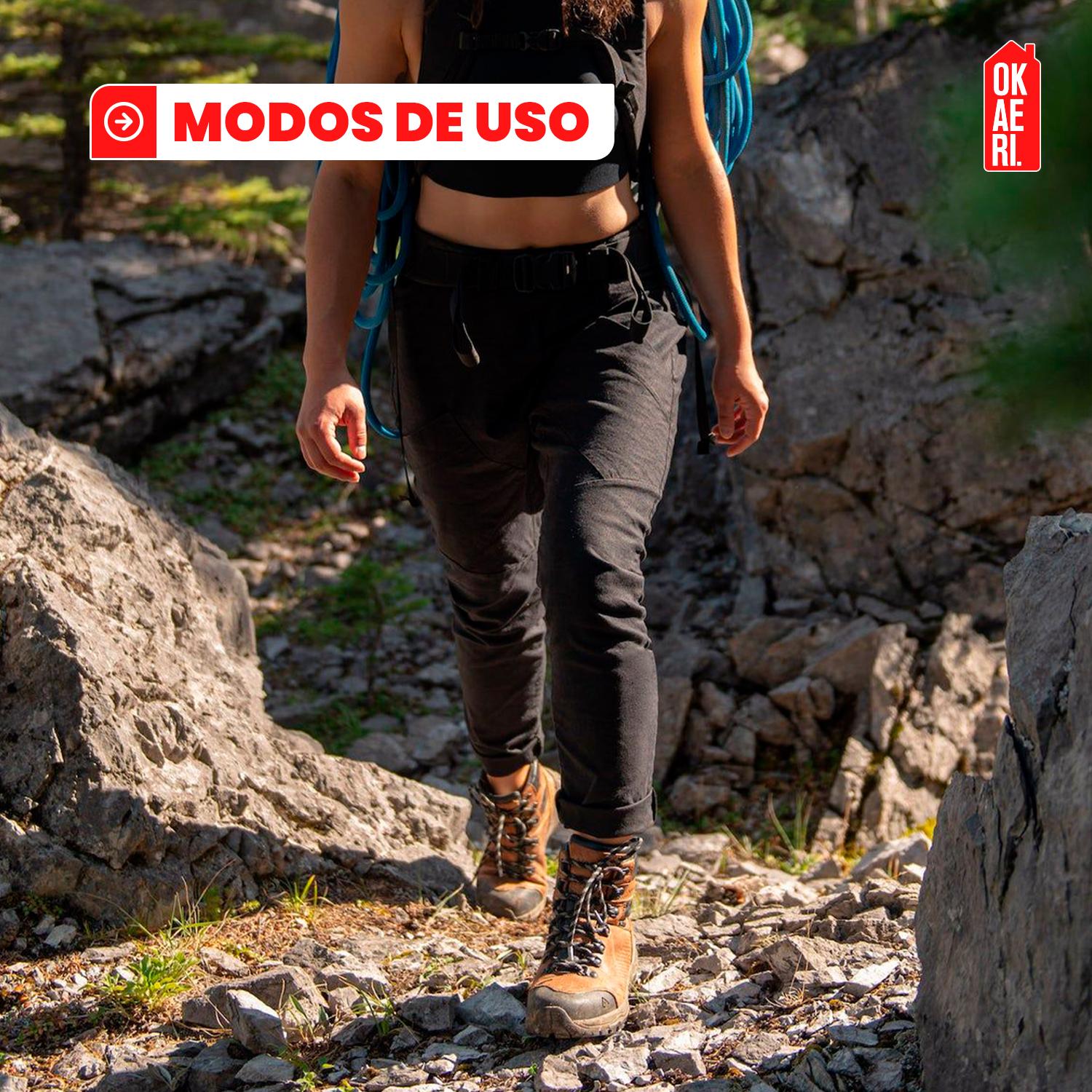 PANTALON TREKKING SECADO RAPIDO DESMONTABLE MUJER - 9