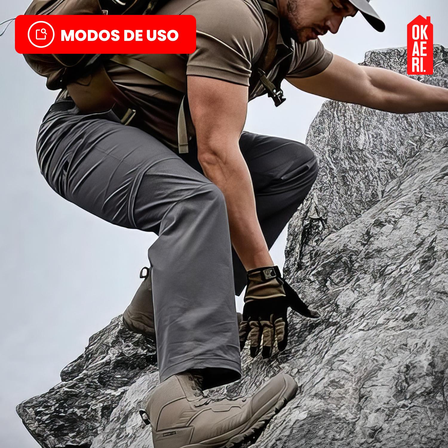 PANTALON TREKKING SECADO RAPIDO DESMONTABLE HOMBRE - 6