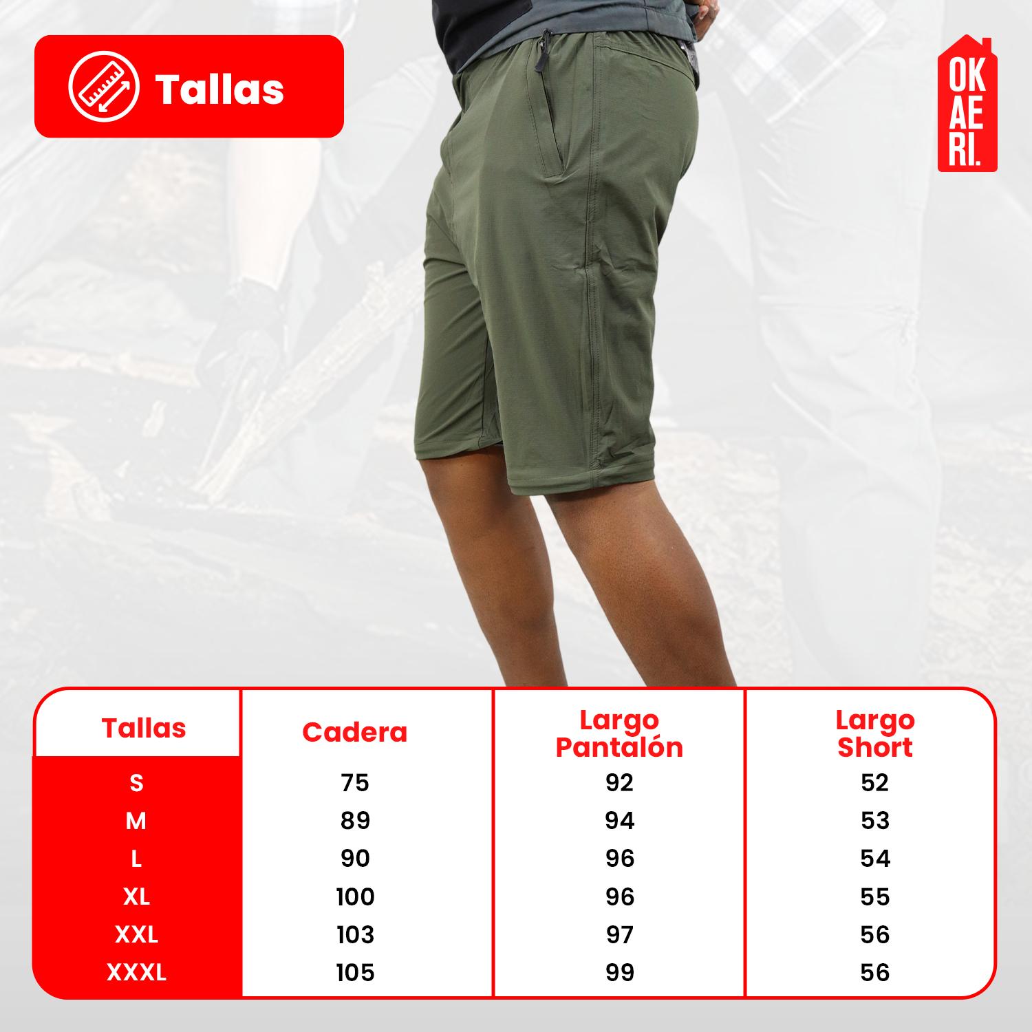 PANTALON TREKKING SECADO RAPIDO DESMONTABLE HOMBRE - 7