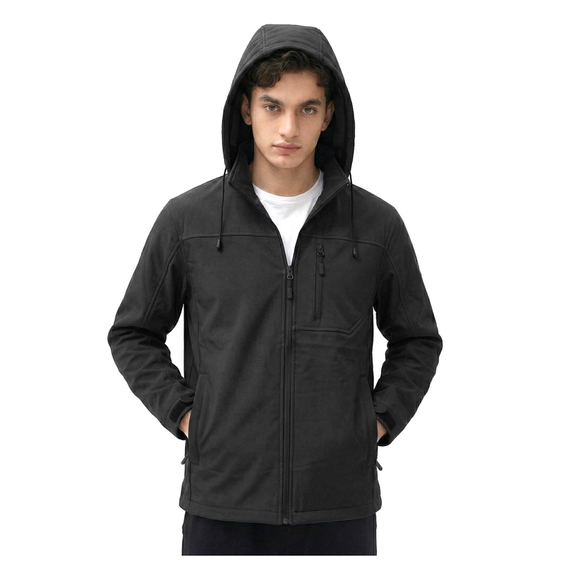 CHAQUETA SOFTSHELL TERMICO CON MICROPOLAR CORPORATIVO HOMBRE - 5