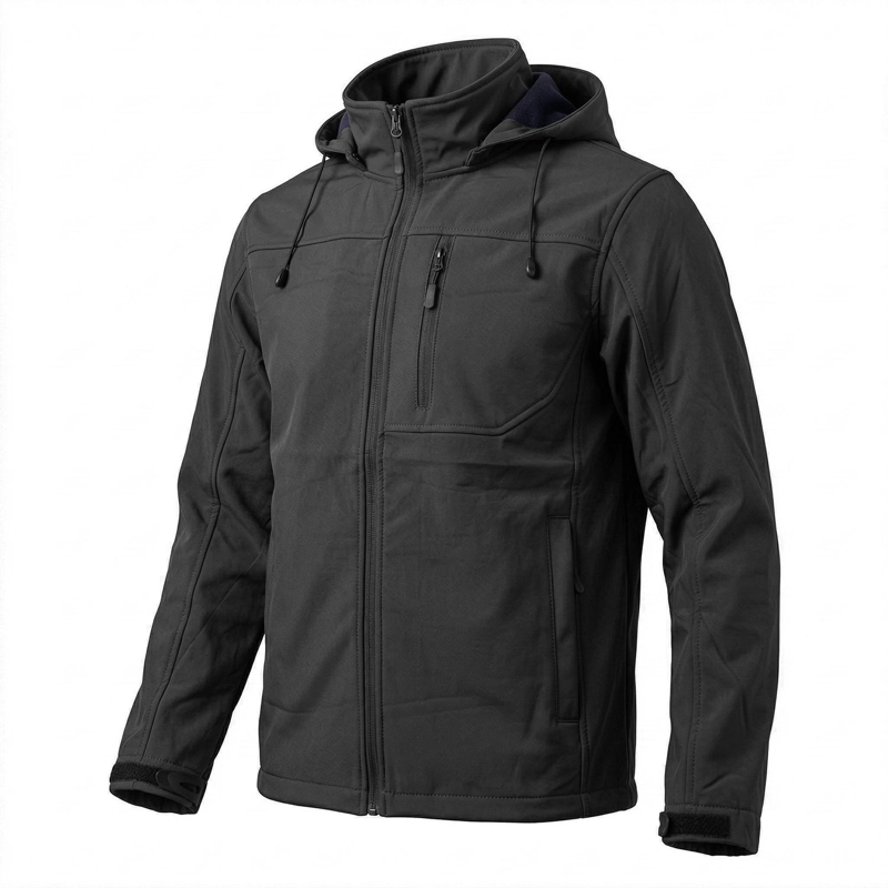 CHAQUETA SOFTSHELL TERMICO CON MICROPOLAR CORPORATIVO HOMBRE - 7