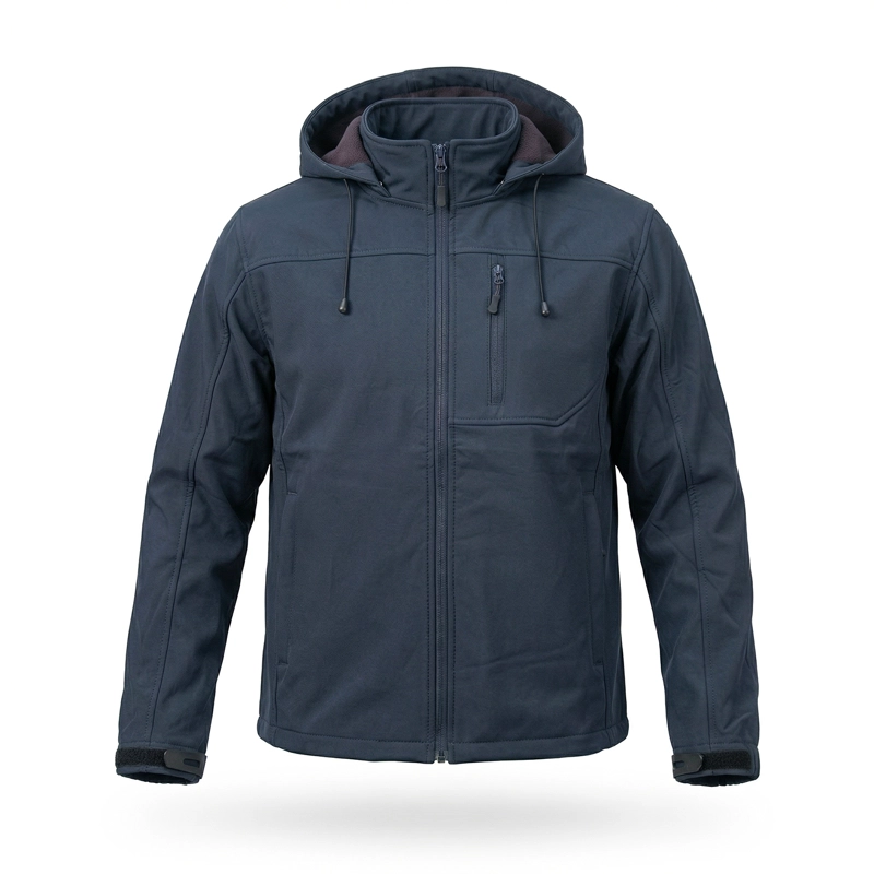 CHAQUETA SOFTSHELL TERMICO CON MICROPOLAR CORPORATIVO HOMBRE - 8