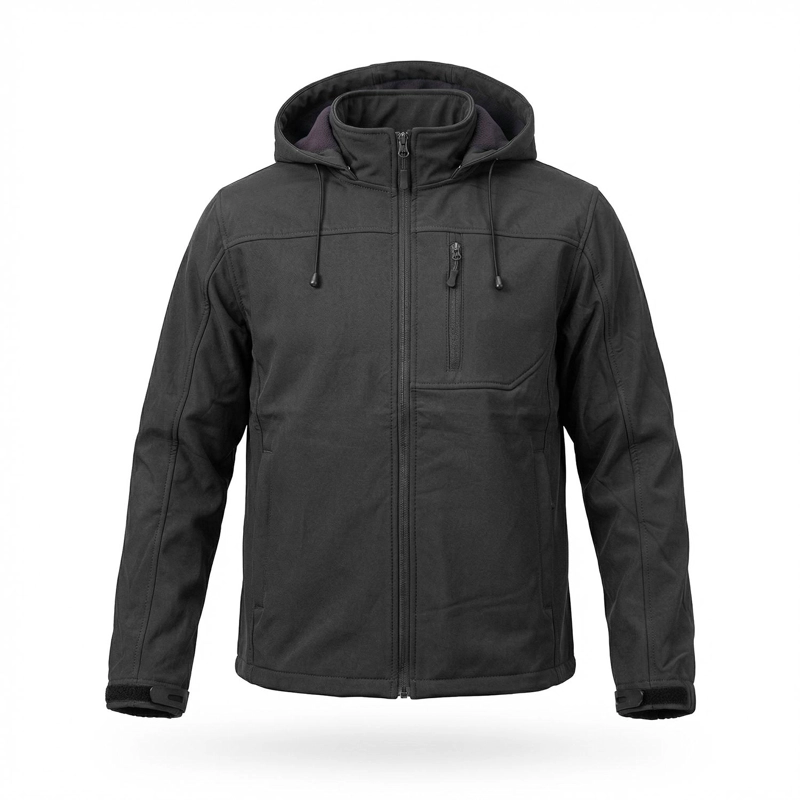 CHAQUETA SOFTSHELL TERMICO CON MICROPOLAR CORPORATIVO HOMBRE - 9