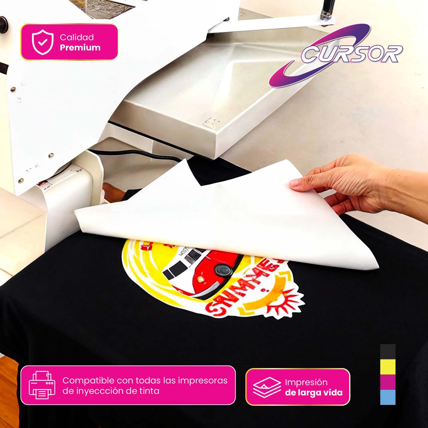 PAPEL TRANSFER TELAS OSCURAS A4 PACK 20 H CURSOR - 4