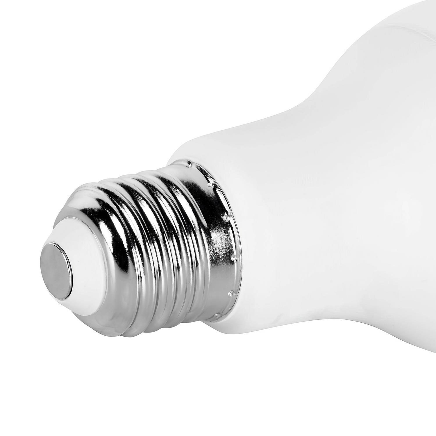 PACK 5 AMPOLLETA LED A60 E27 12W HYUNDAI AMARILLO 2700K - CALIDO - 2