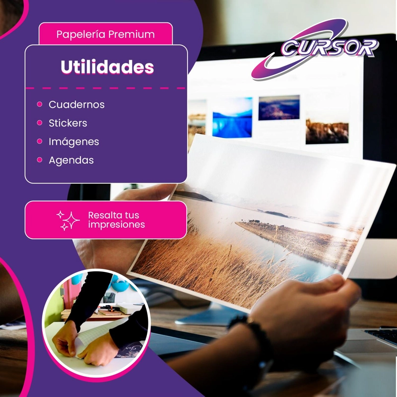 LAMINADO EN FRIO TRANSPARENTE A4 CURSOR PACK 50 - 3