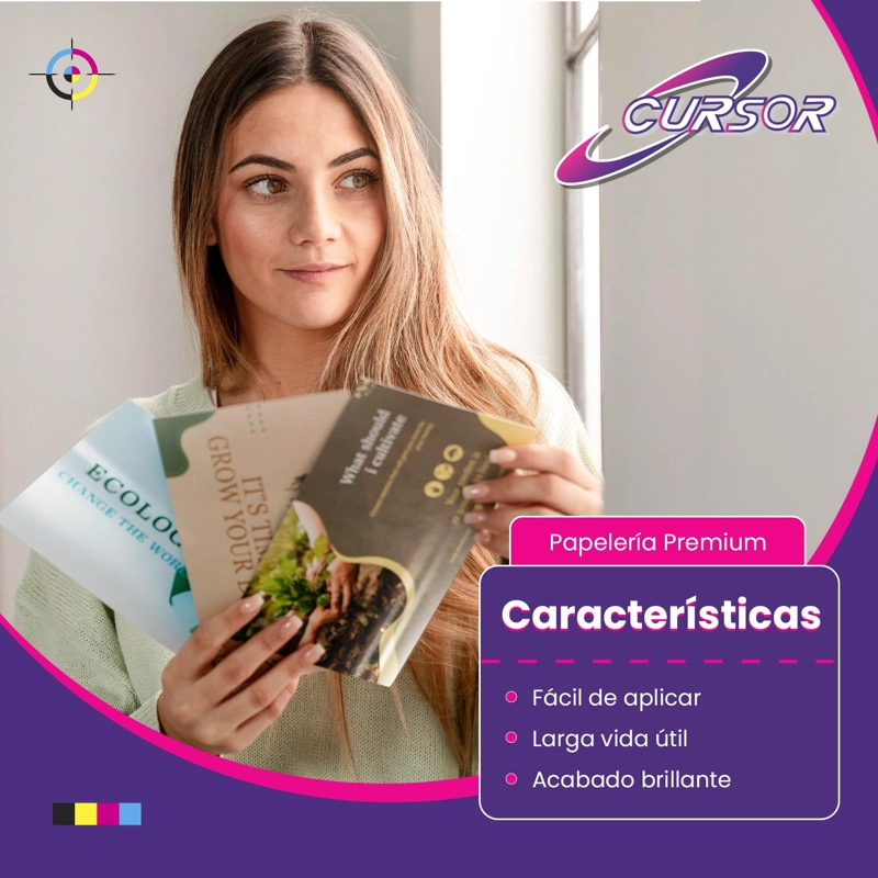 LAMINADO EN FRIO TRANSPARENTE A4 CURSOR PACK 50 - 5