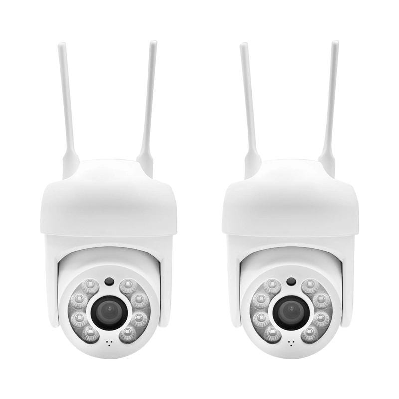 PACK X2 CAMARA IP WIFI EXTERIOR INALAMBRICA HD - 3