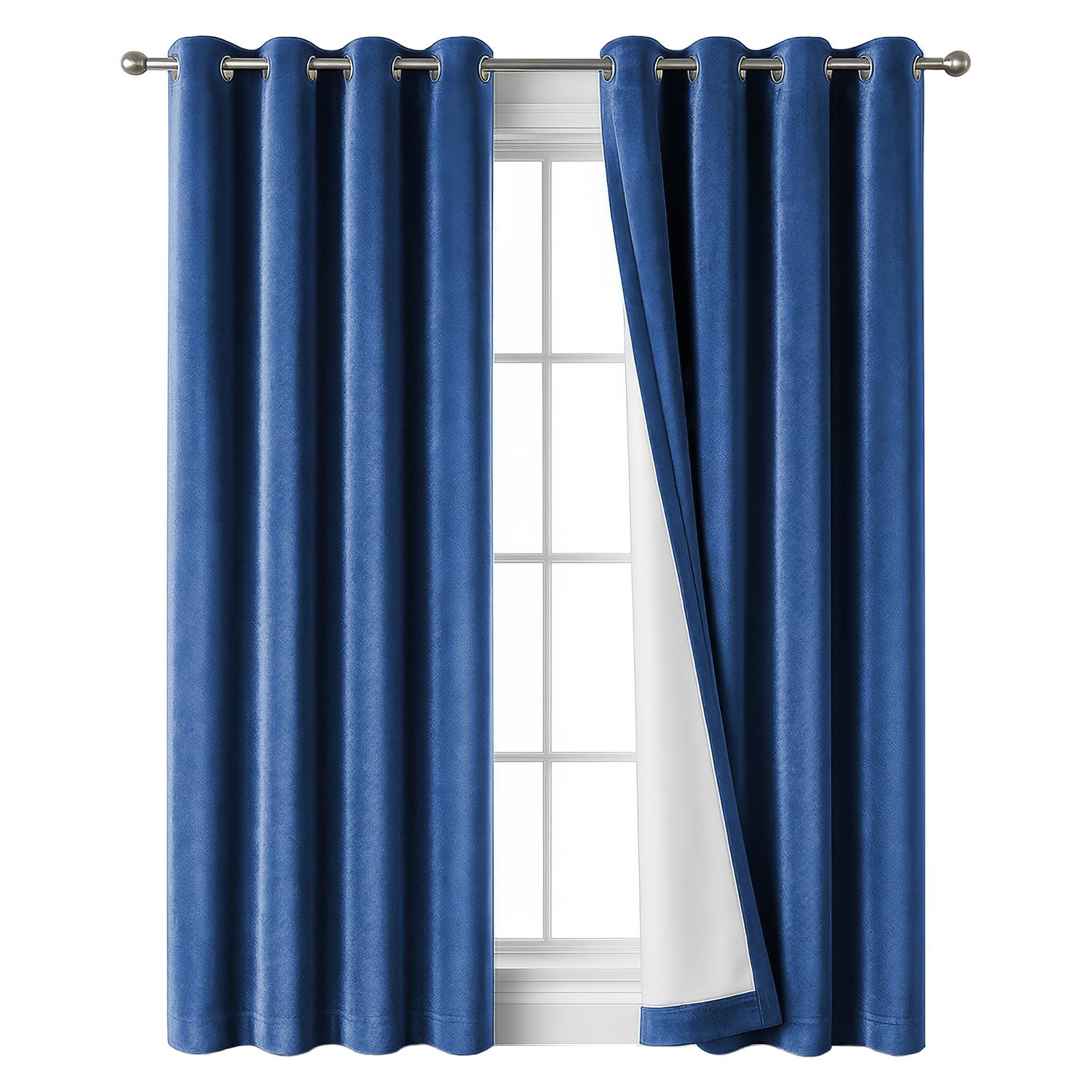 CORTINA BLACKOUT 100% 140X230CM TEXTURA TERCIOPELO - 1