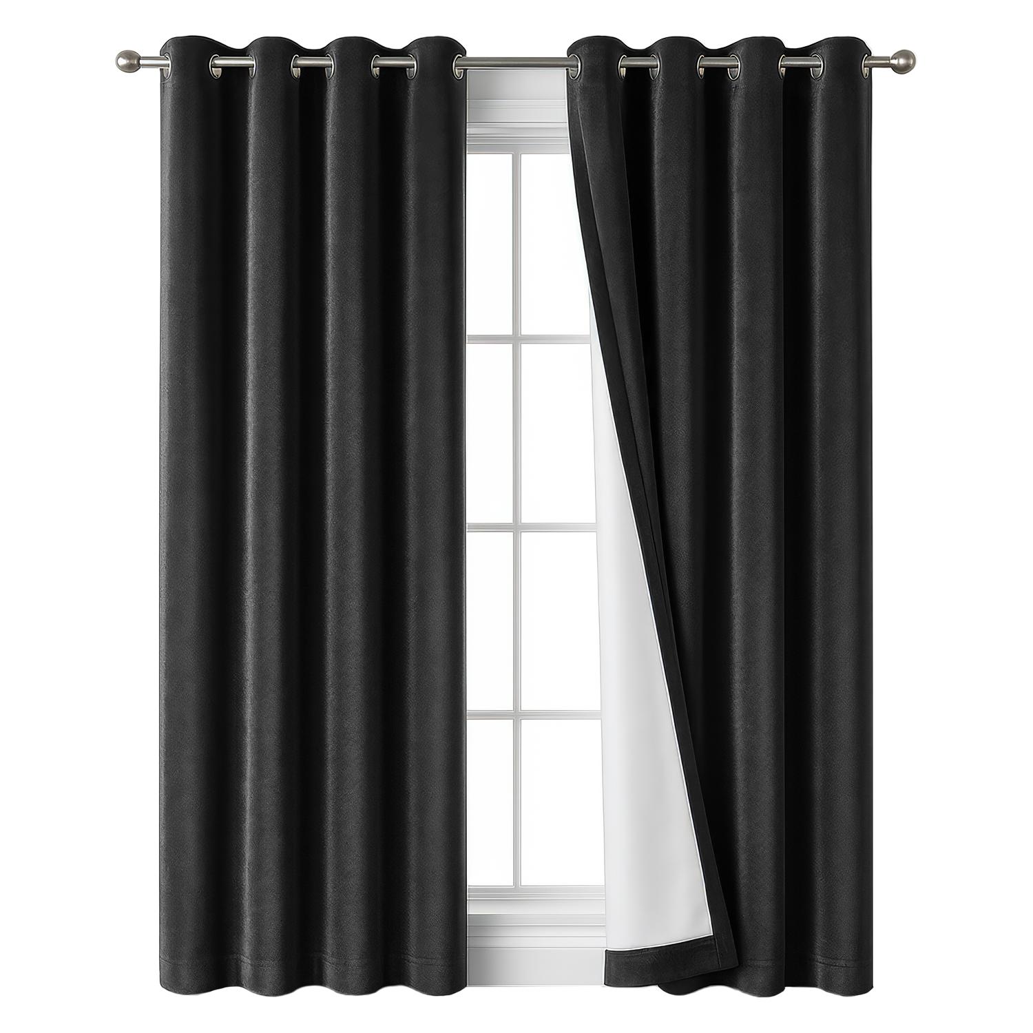 CORTINA BLACKOUT 100% 140X230CM TEXTURA TERCIOPELO - 2