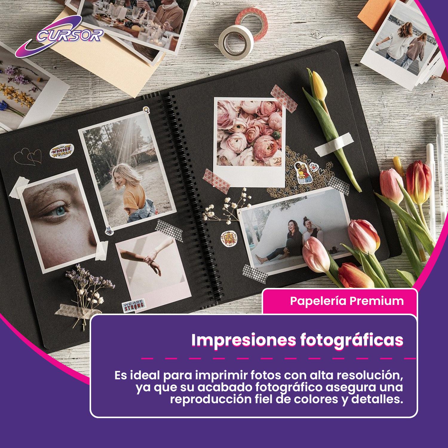 PAPEL ADHESIVO FOTOGRAFICO ANTIOXIDO A4/115G/100 HJS - 4