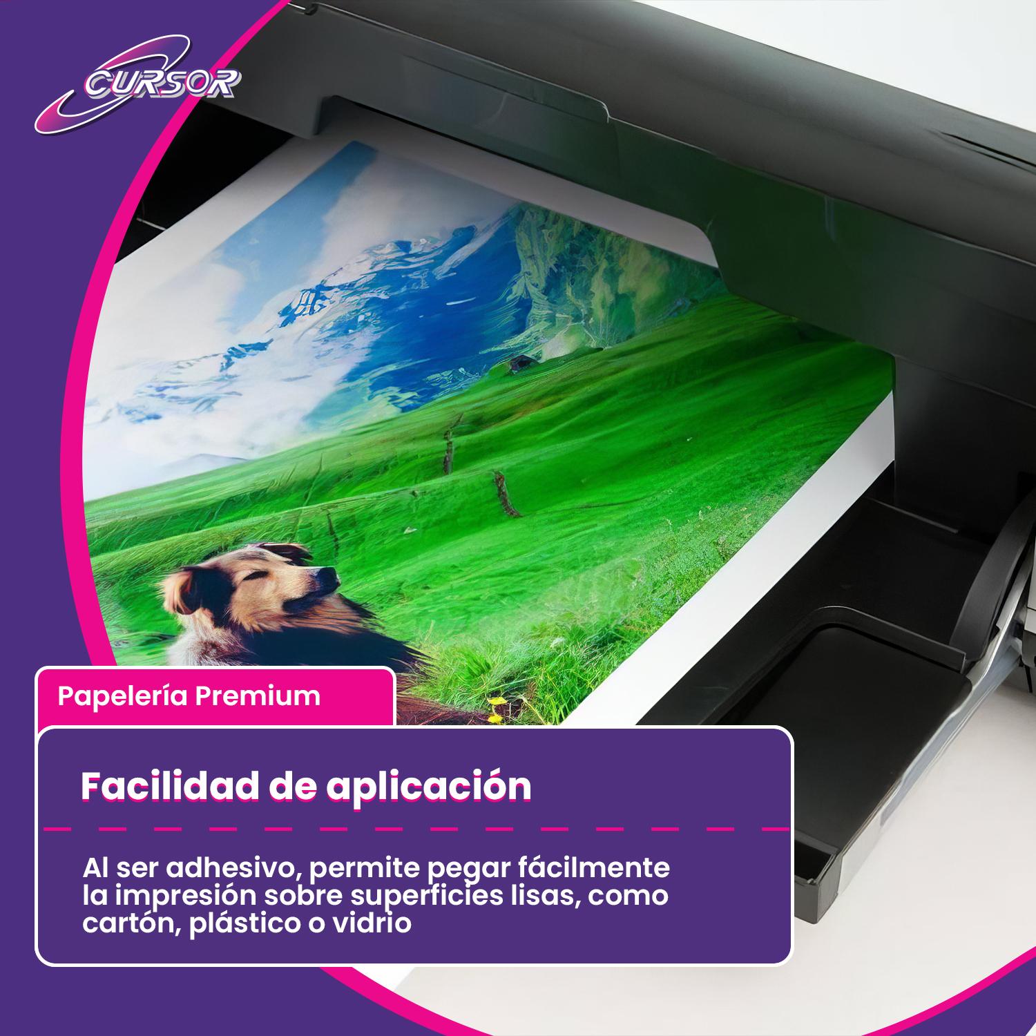 PAPEL ADHESIVO FOTOGRAFICO ANTIOXIDO A4/115G/100 HJS - 8