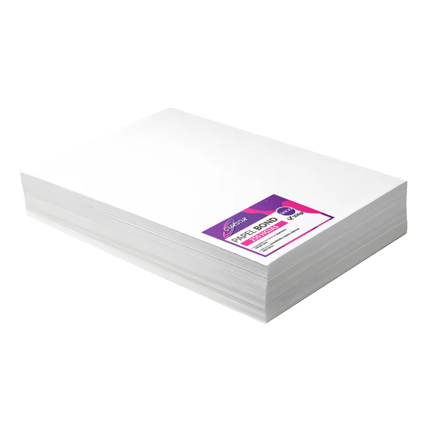 PAPEL BOND 106 GRS OFICIO 250 HOJAS AGENDA FOTOCOPIA CURSOR - 1