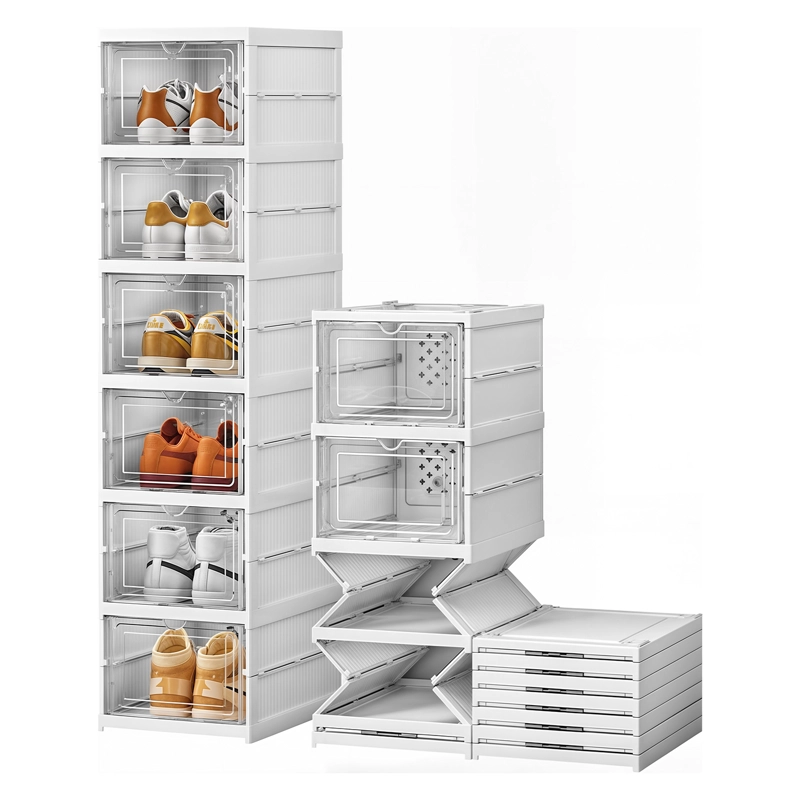 CAJA ORGANIZADORA DE ZAPATOS APILABLE OKAERI - 1