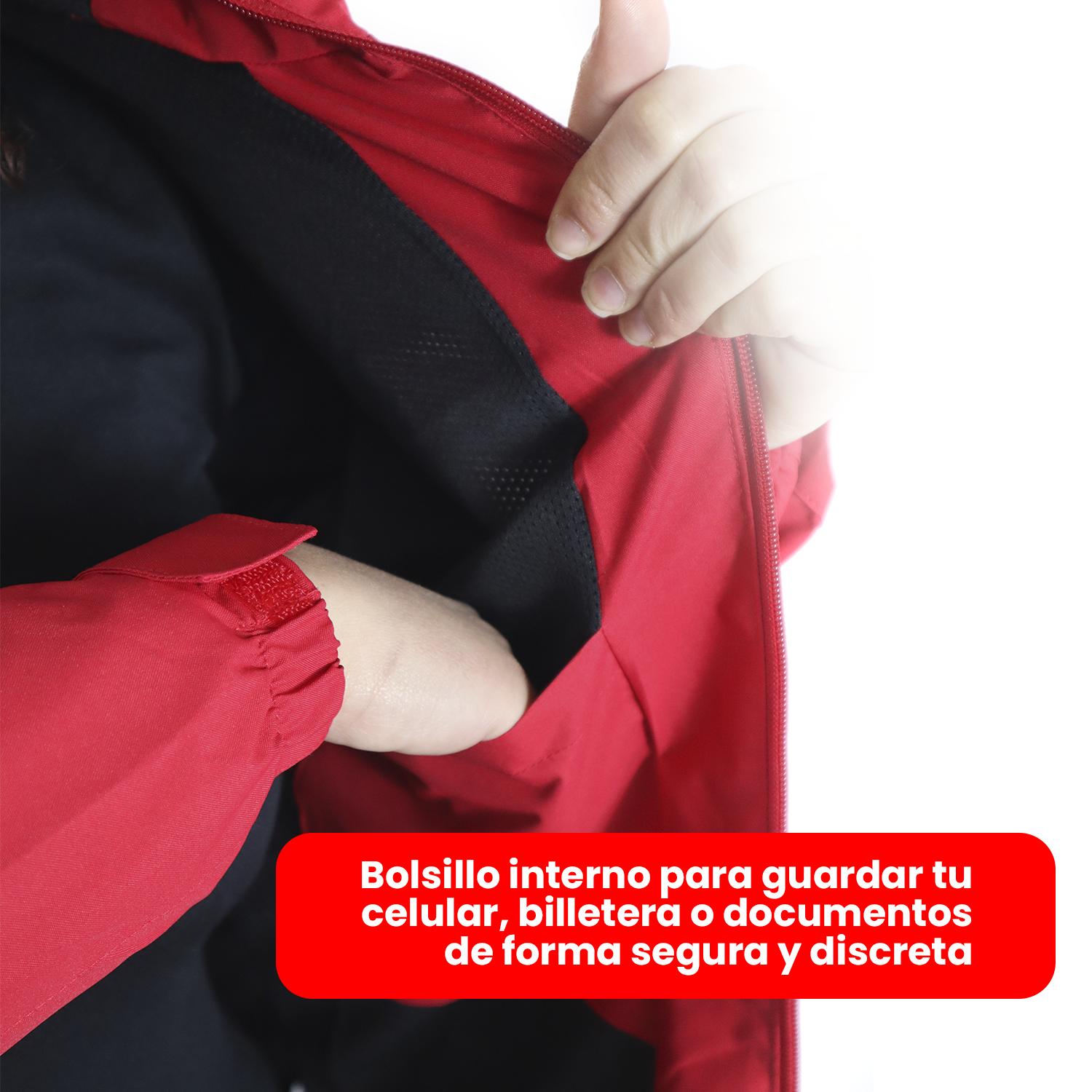 CHAQUETA CORTAVIENTO IMPERMEABLE CON MALLA ULTRALIGERA MUJER - 5