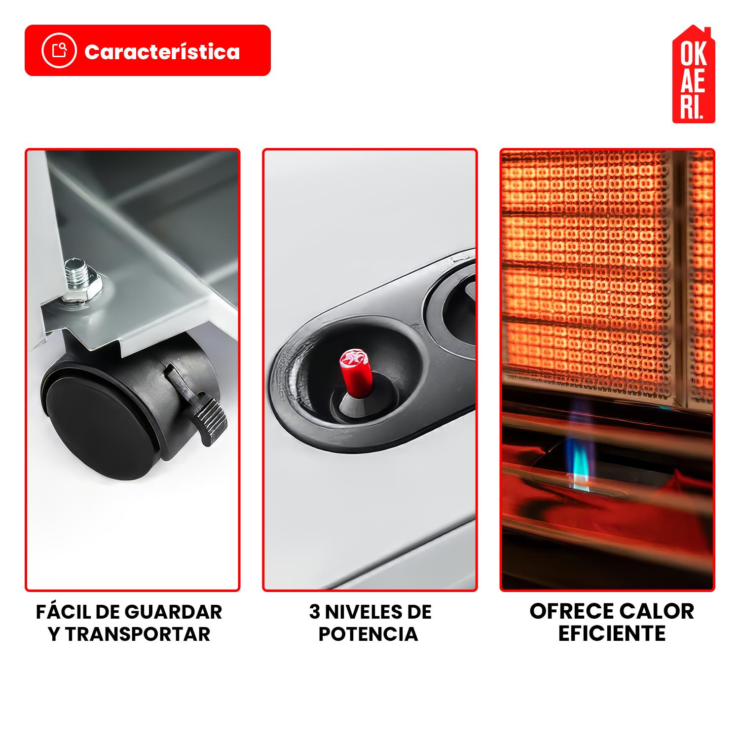 ESTUFA A GAS PLEGABLE 11-15KG OKAERI - 4
