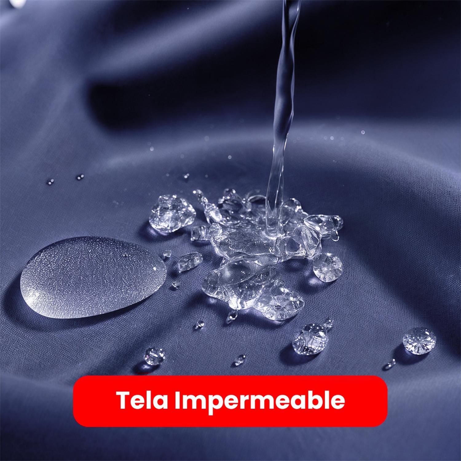 CHAQUETA SOFTSHELL TERMICA IMPERMEABLE CON MICROPOLAR HOMBRE - 2