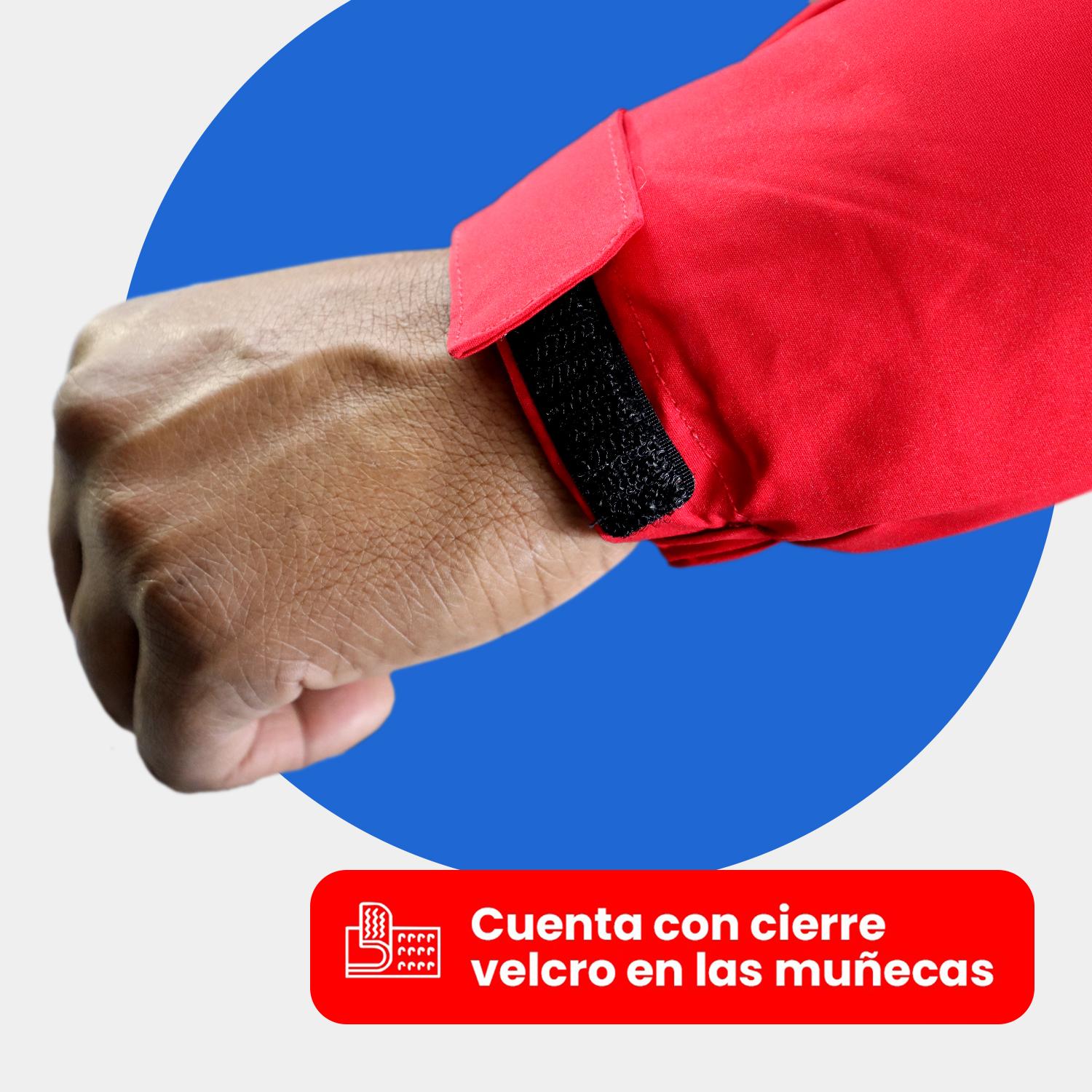 CHAQUETA CORTAVIENTO IMPERMEABLE CON MICROPOLAR HOMBRE - 6