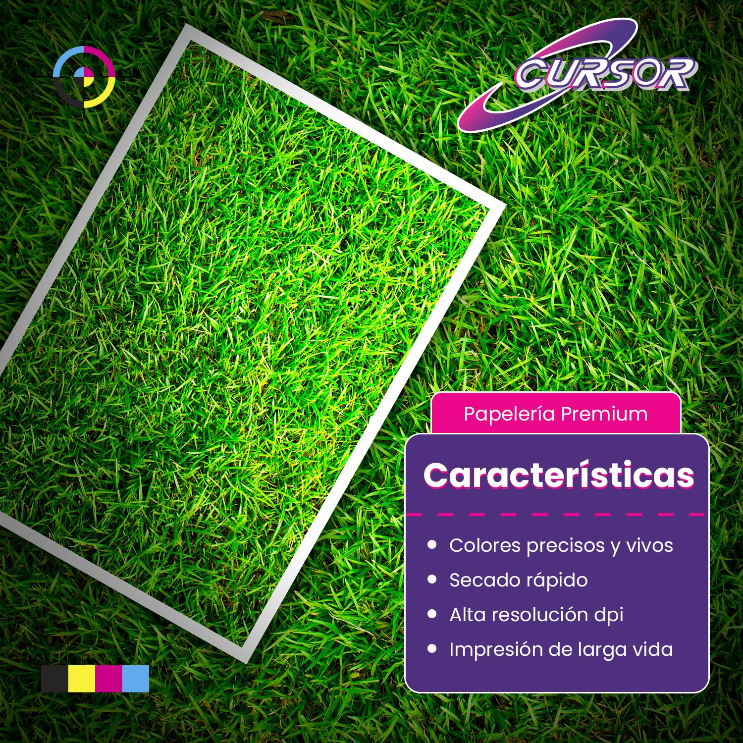 PAPEL FOTOGR ADHESIVO 135G A4 GLOSSY PACK 300 HJS - 4