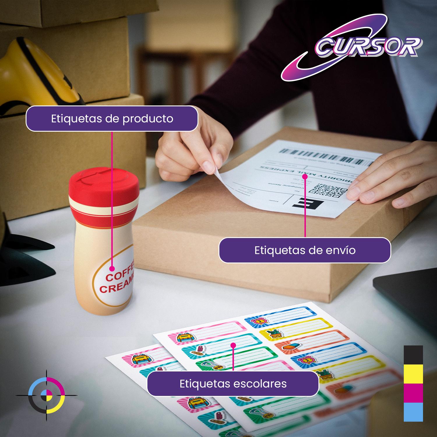 PAPEL FOTOGR ADHESIVO 135G A4 GLOSSY PACK 300 HJS - 7