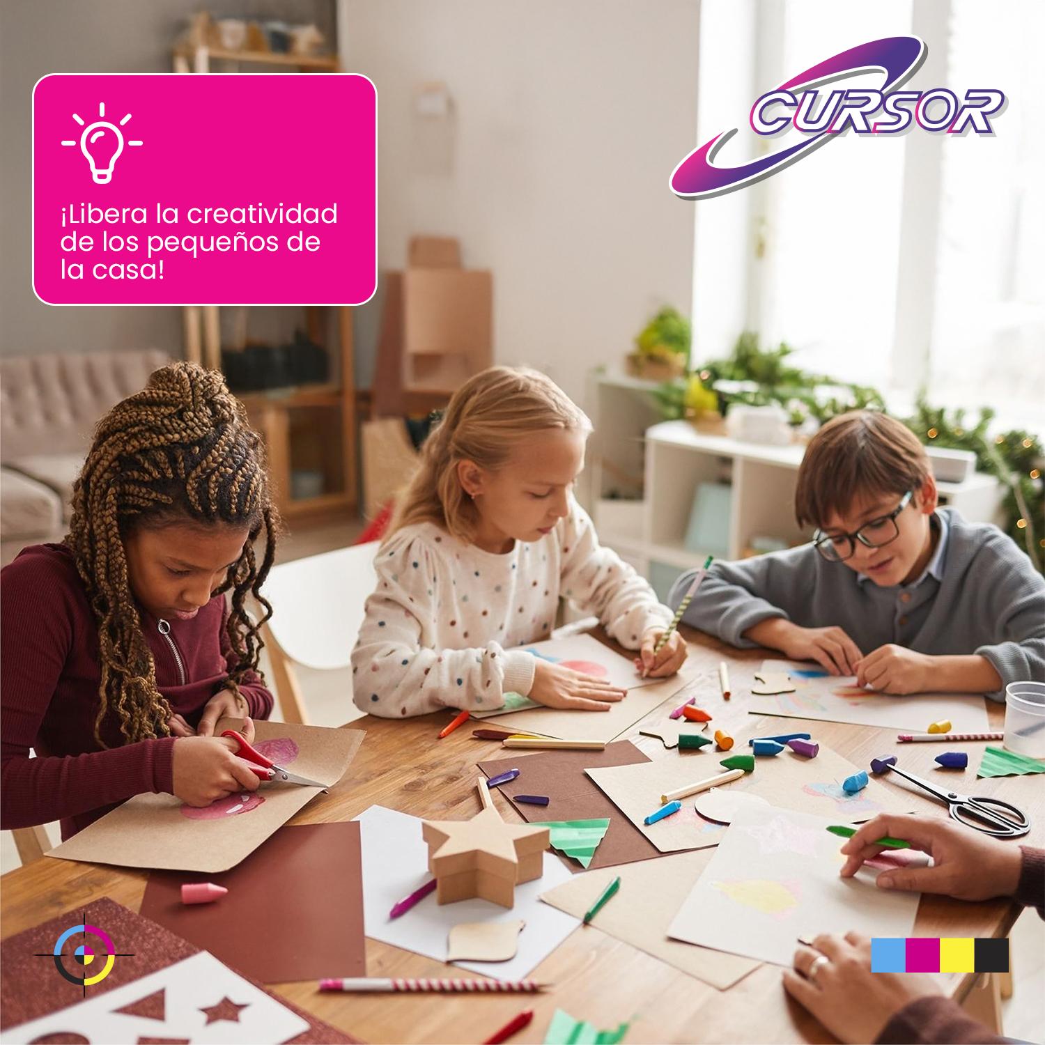PAPEL KRAFT CLARO 250 GR 100 HOJAS A5 CURSOR - 6