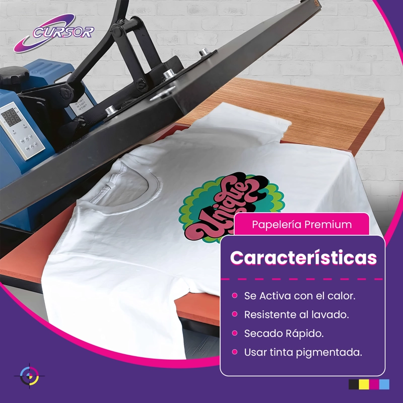 PAPEL TRANSFER TELAS CLARAS 30 HOJAS - 4