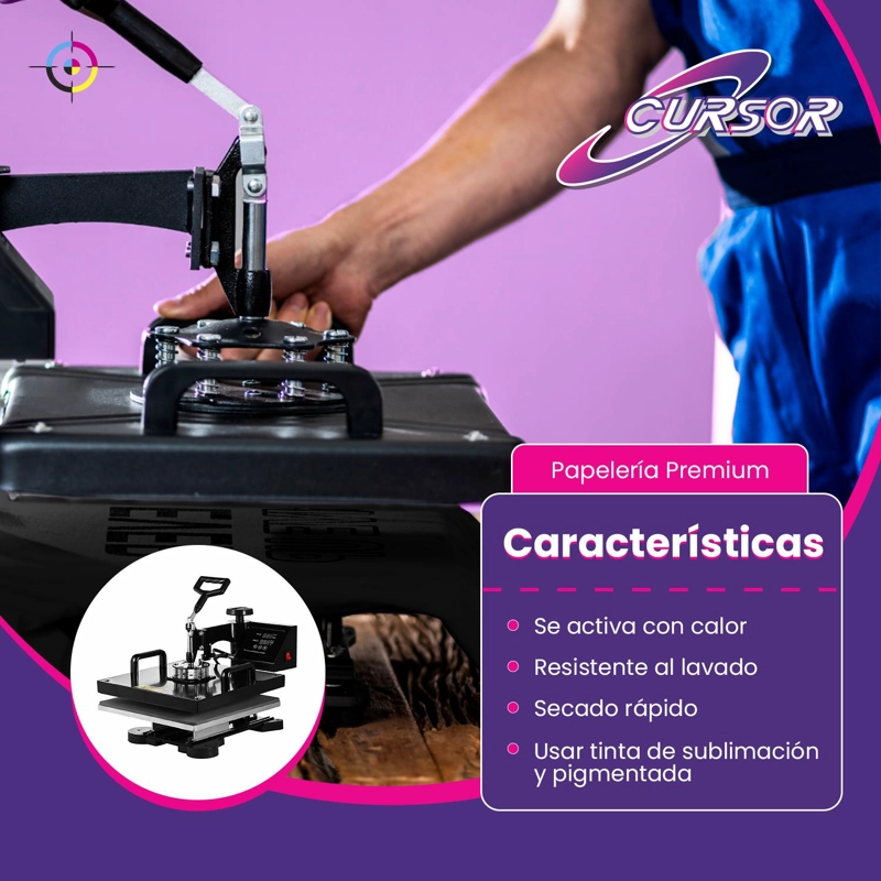PAPEL TRANSFER PREMIUM TELAS OSCURAS 30HOJAS ENVIO INC. - 5