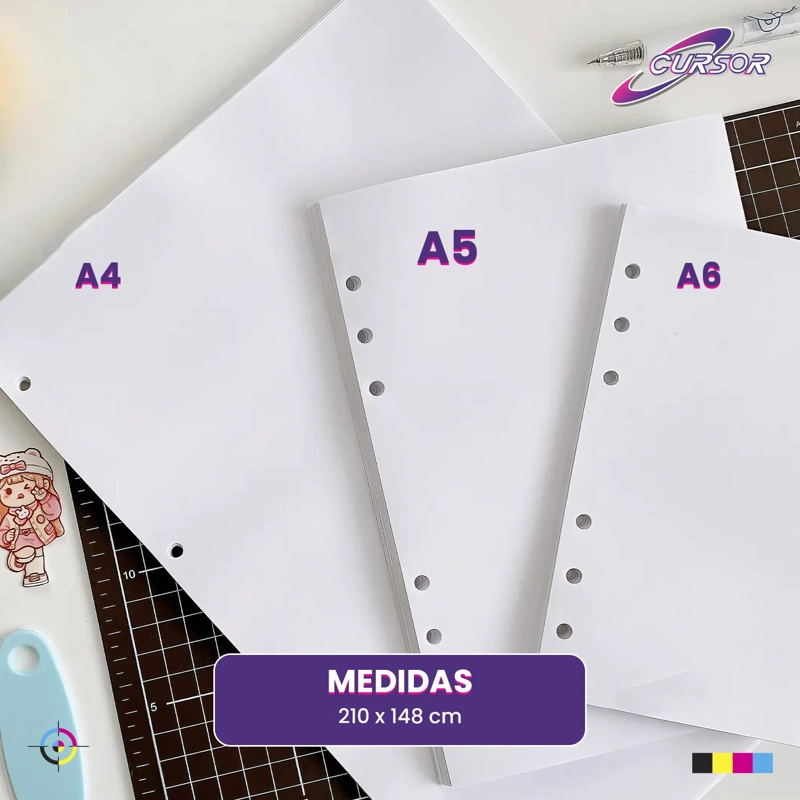 PAPEL BOND 106 GRS. TAMAÑO A5 1000 HOJAS AGENDAS - 9