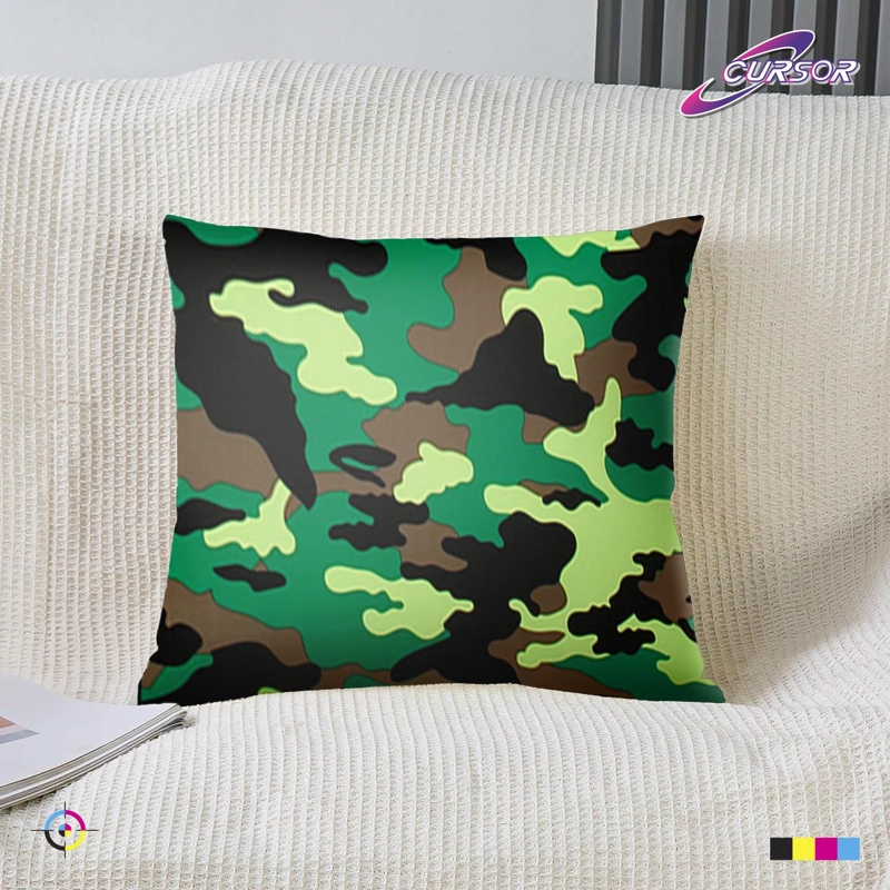 VINILO PU FLUORESCENTE DISEÑOS 1F 61 CM X 1 METRO CURSOR VERDE MILITAR - 8