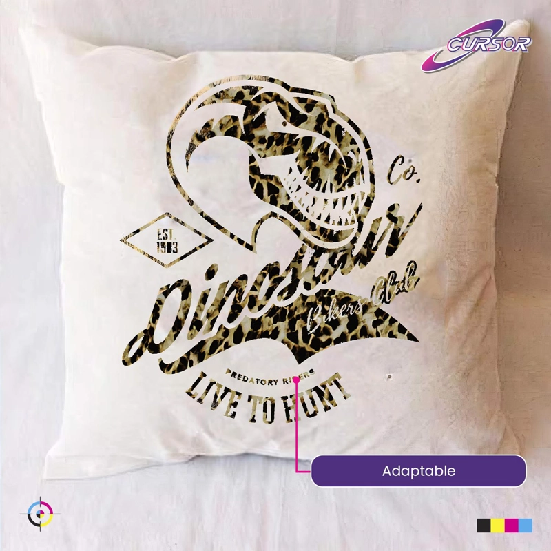 VINILO PU FLUORESCENTE DISEÑOS 1F 61 CM X 1 METRO CURSOR LEOPARDO - 8