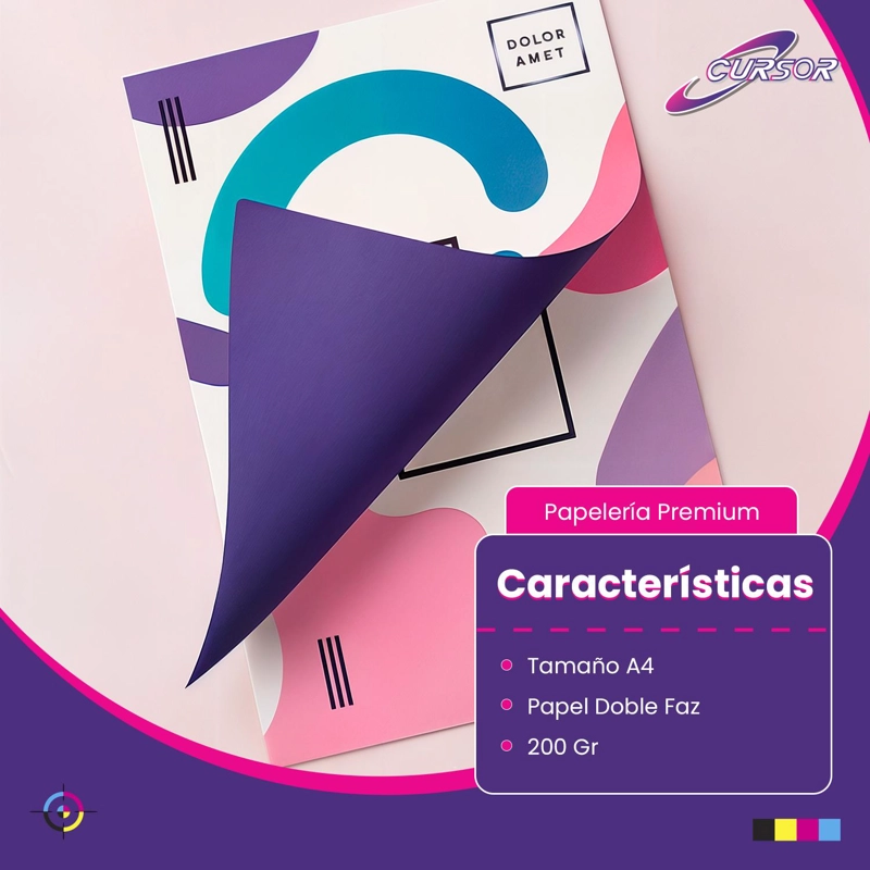PAPEL DOBLE FAZ MATTE A4 200GR 50 HOJAS - 3