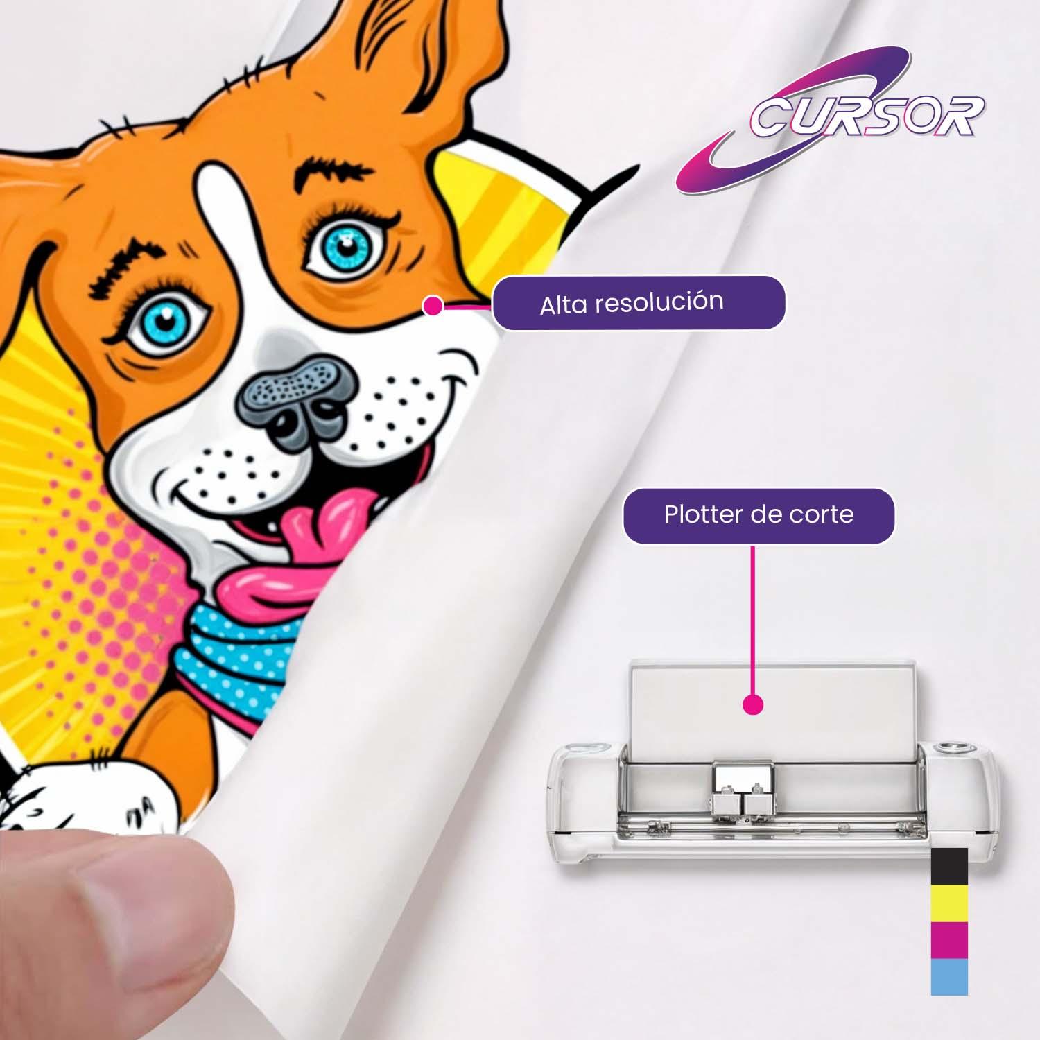 PAPEL TRANSFER TELAS CLARAS 20 HOJAS A4 CURSOR - 5