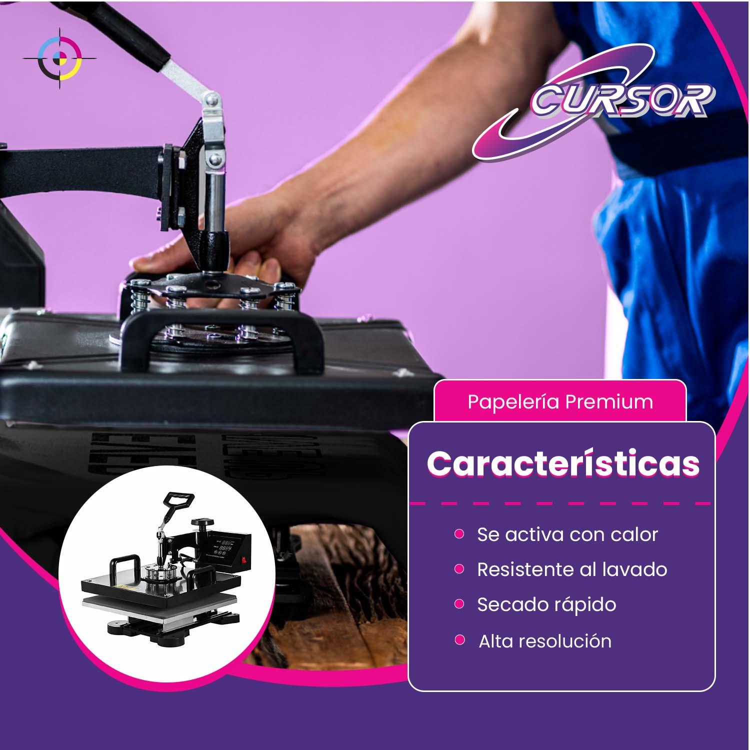 PAPEL TRANSFER TELAS CLARAS 20 HOJAS A4 CURSOR - 6