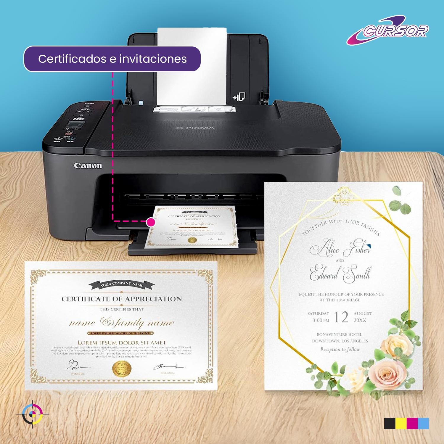 PAPEL FOTOGRAFICO GLITTER GLOSSY PLATEADO 20HJS A4 - 5