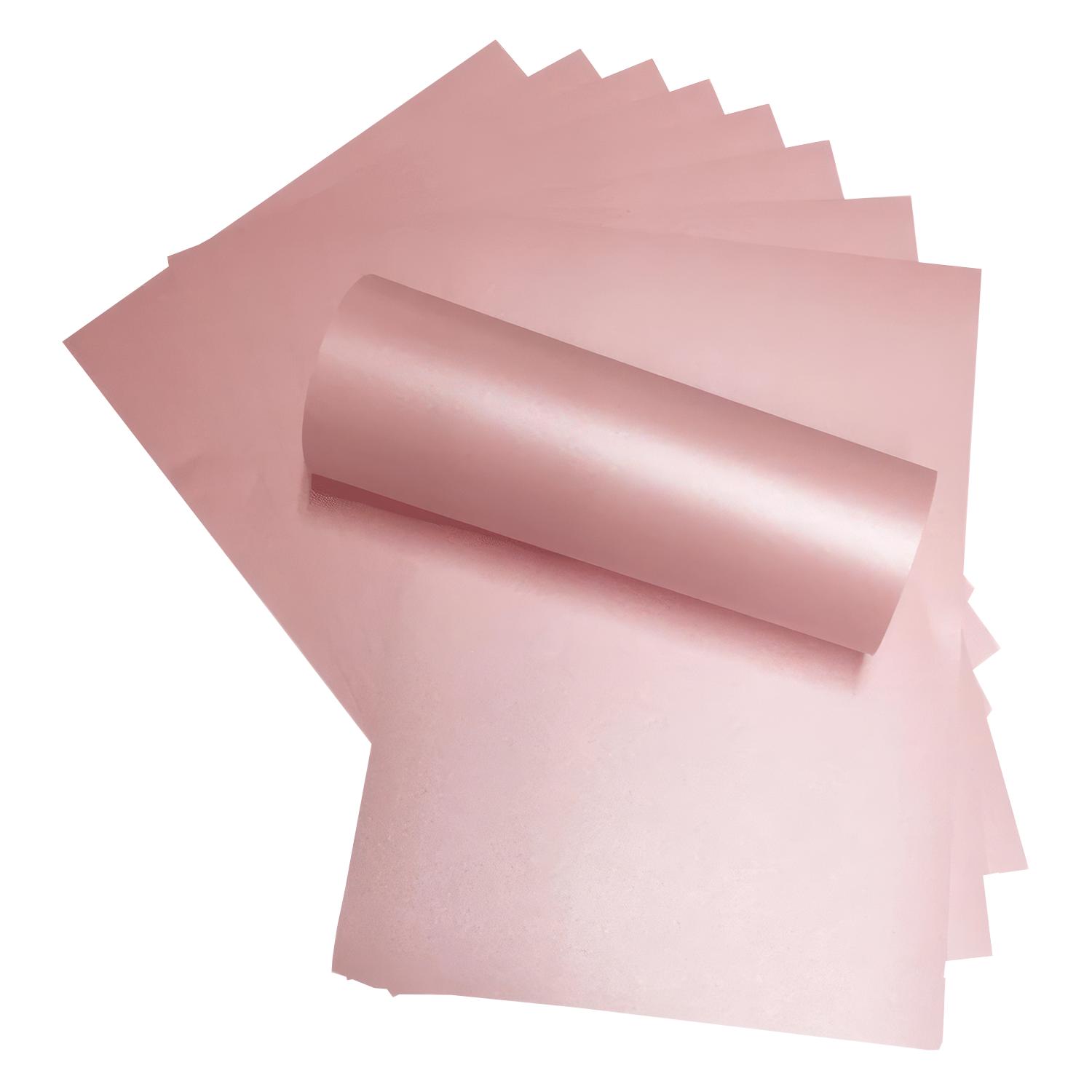 PAPEL FOTOGRAFICO GLITTER GLOSSY ROSADO 20HJS A4 - 7
