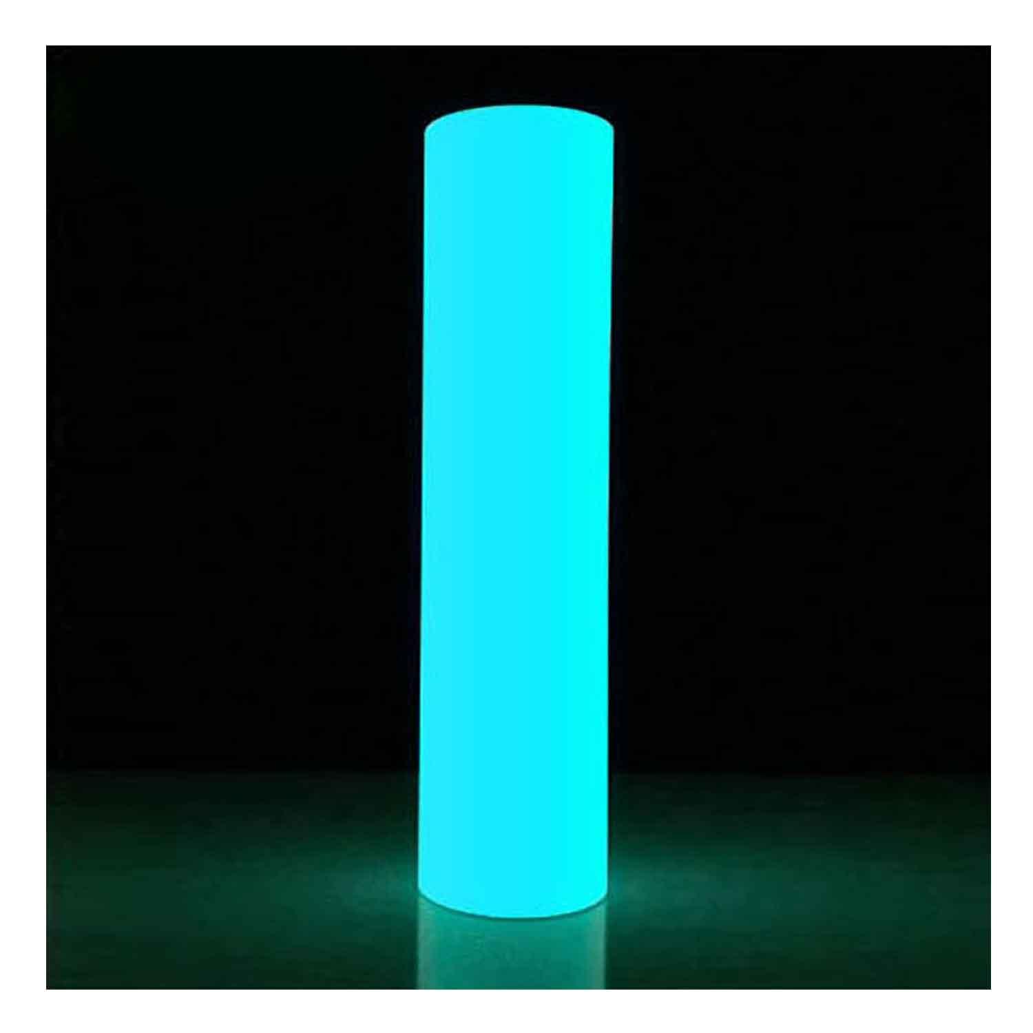 VINILO LUMINICO COLORES 61CM X 1 METRO CURSOR CELESTE - 5