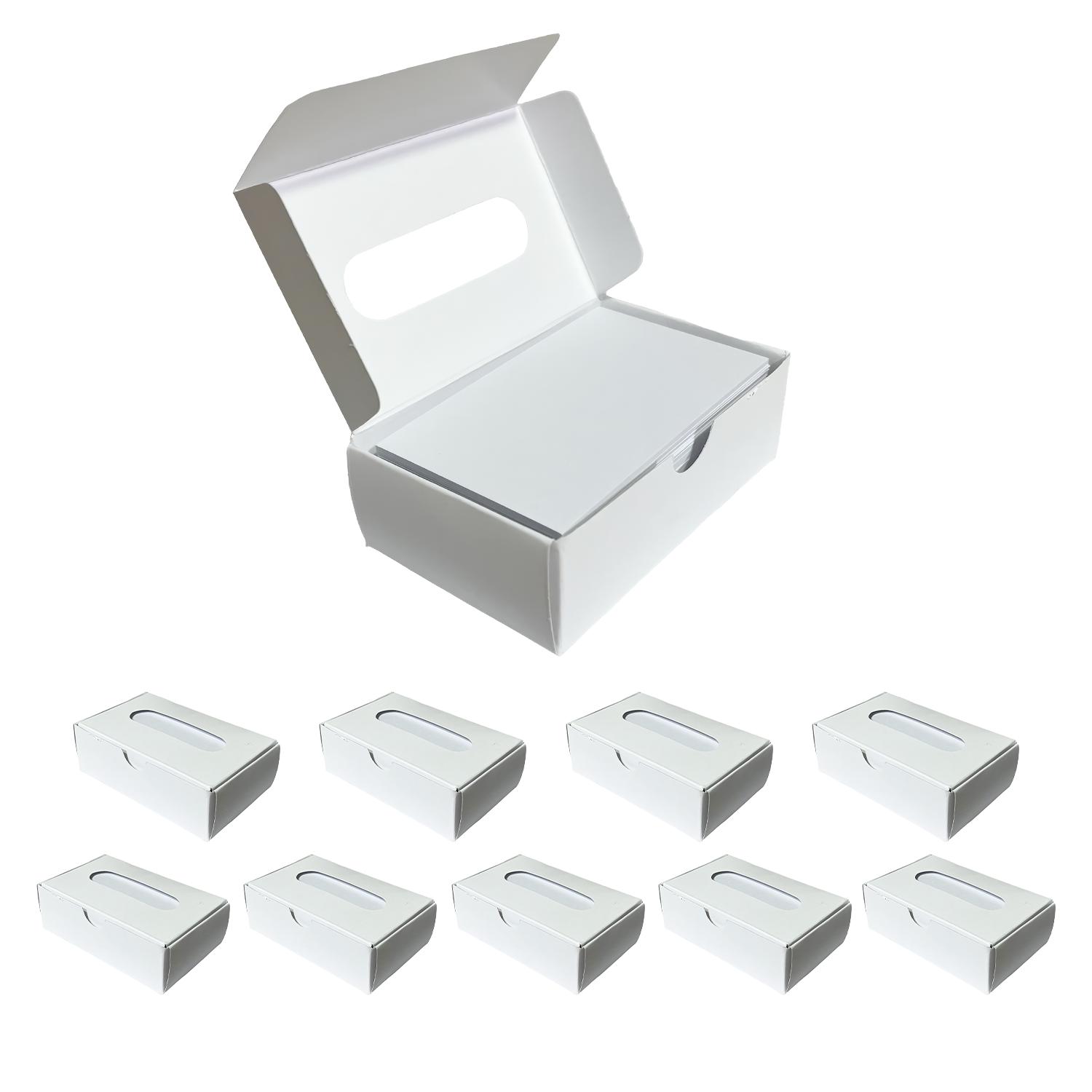 CAJA PARA TARJETAS DE VISITAS PRESENTACION 10 CAJAS - 1