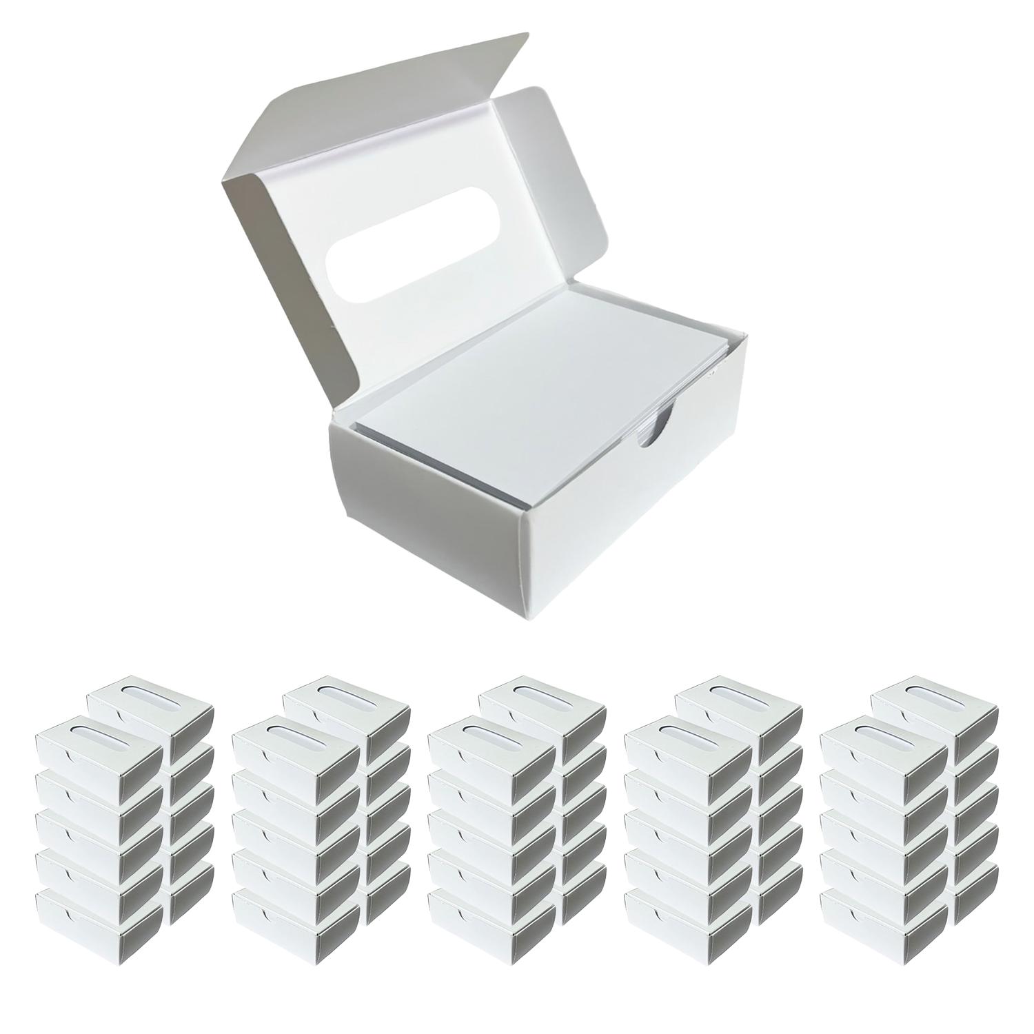 CAJA PARA TARJETAS DE VISITAS PRESENTACION 50 CAJAS - 1