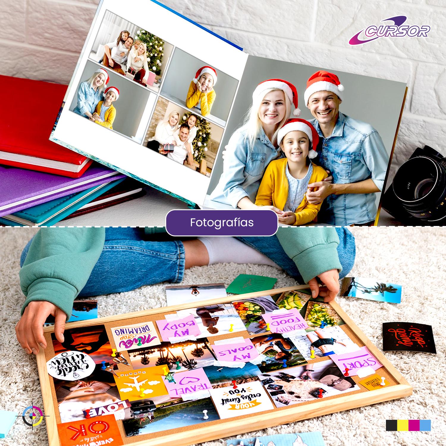 PAPEL FOTOGRAFICO GLOSSY A3 200 GR PACK 100 HOJAS CURSOR - 7