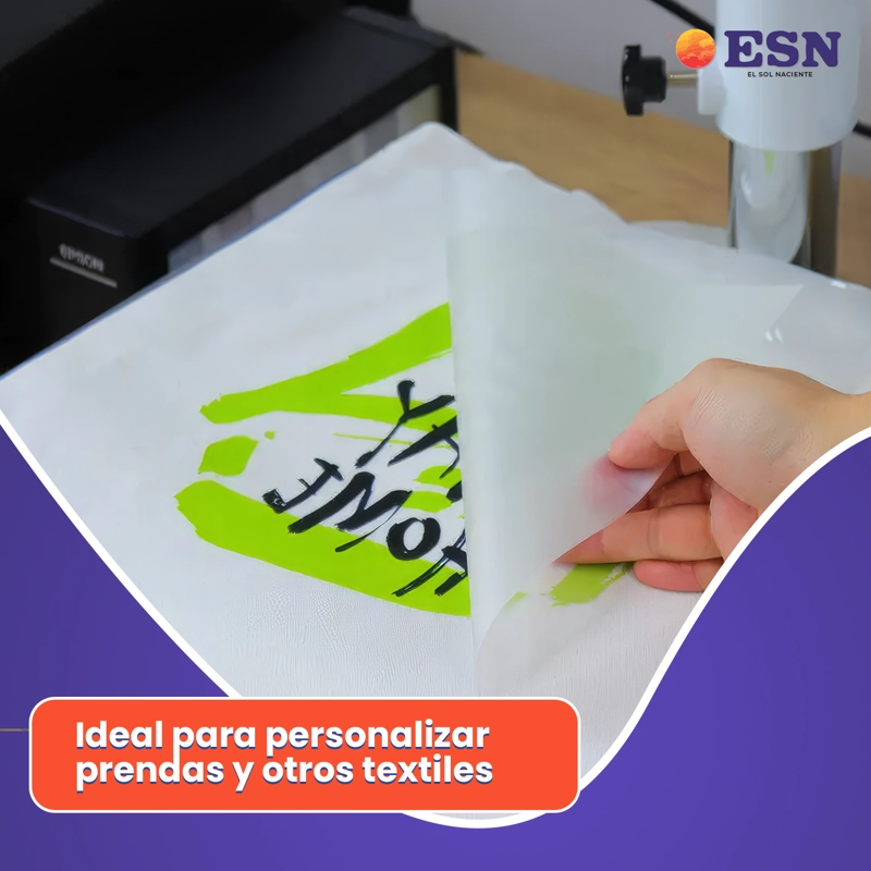 PAPEL FILM DTF A3 10 HOJAS - DIRECT TO FILM - ESN - 6