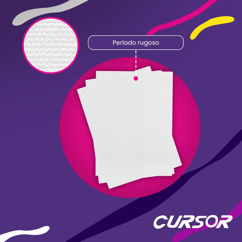 PAPEL OBM SUBLITEXTIL PERLADO RUGOSO 10 HOJAS A4 - 3