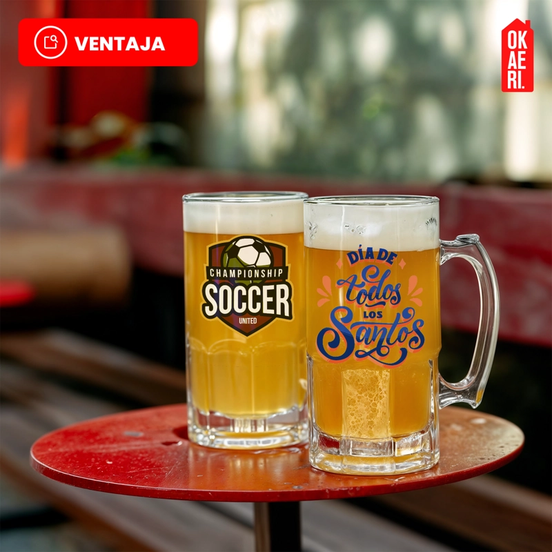SHOPEROS TRANSPARENTES 17OZ (VASOS) CHOPERO - 4