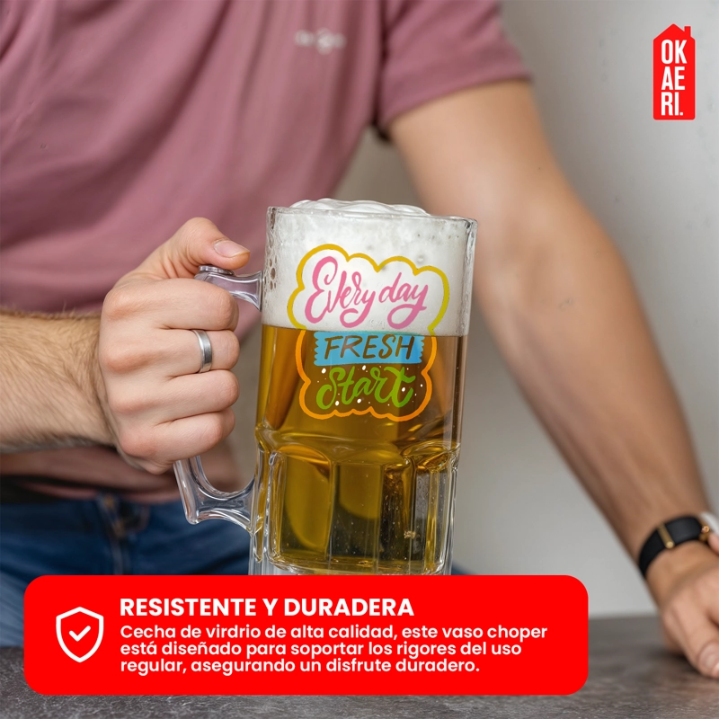 SHOPEROS TRANSPARENTES 17OZ (VASOS) CHOPERO - 7