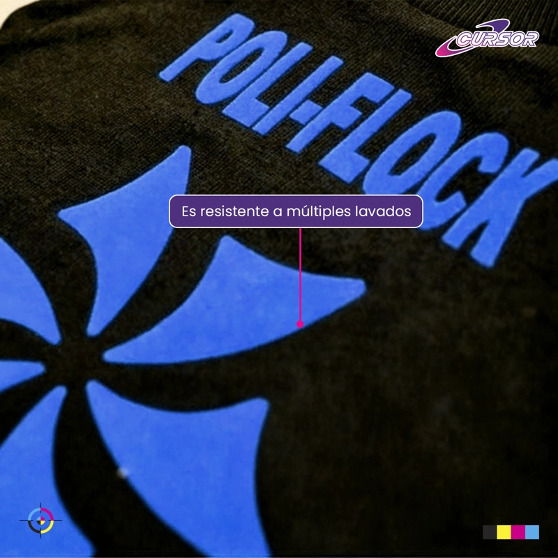 VINILO FLOCK 50CM X1MT CURSOR TAMAÑO 50CM X 1M AZUL Y3 - 7